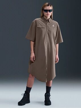 NIKE Acg "Orb Weaver" Dri-Fit Adv Uvb Protection Dress Size M